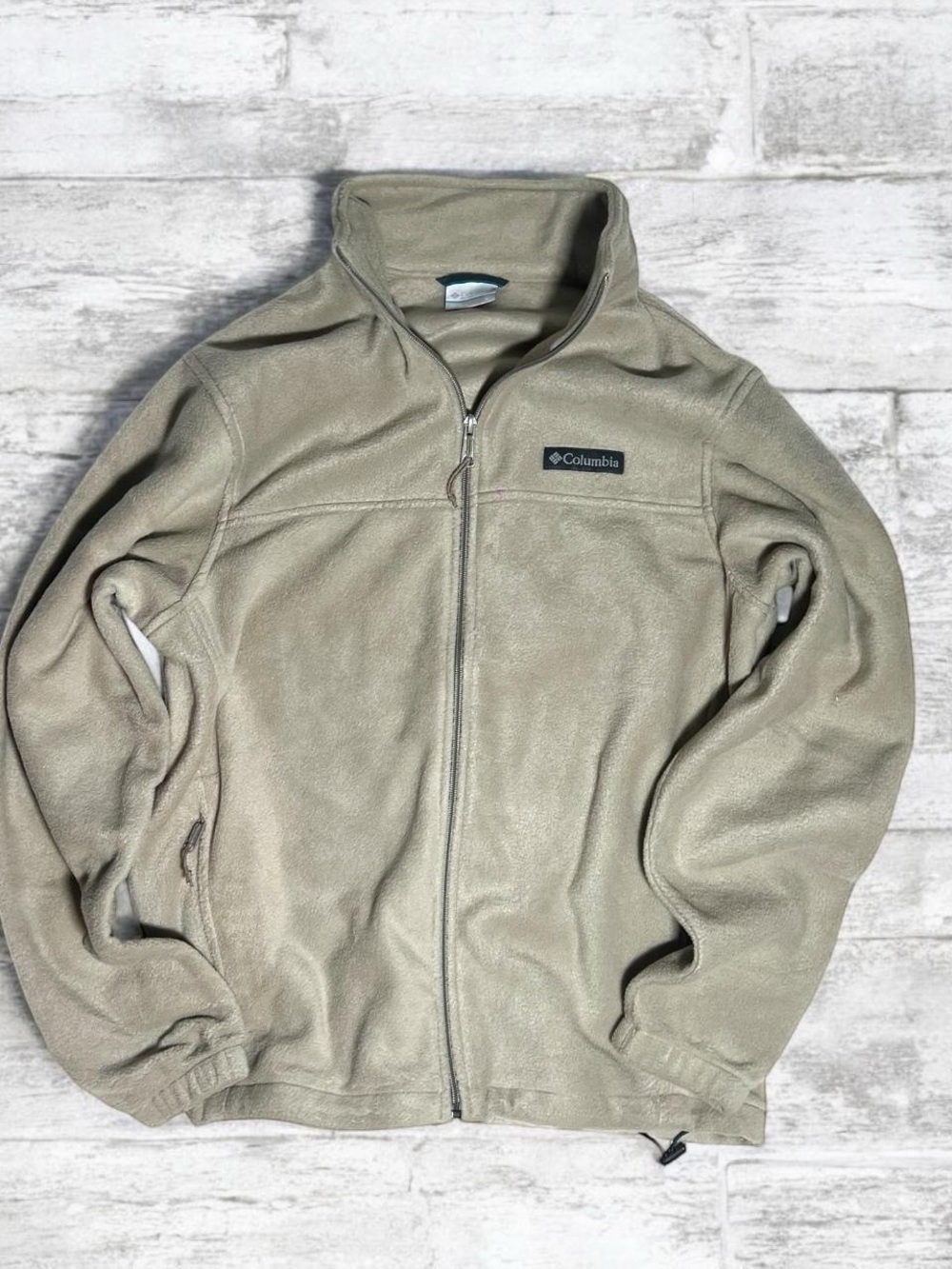 Columbia Full-Zip Up Fleece Jacket - Size Medium